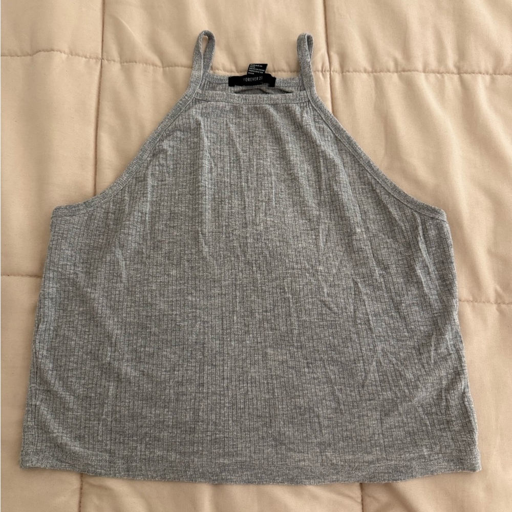 Forever 21 Heather Gray Women's Tank Top